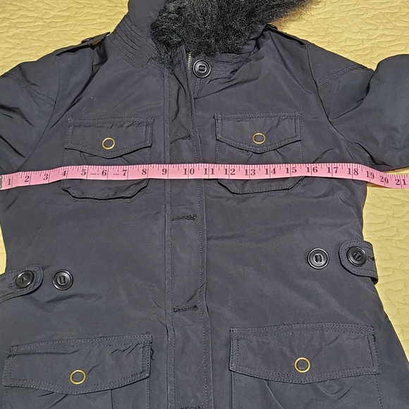 Banana Republic puffer hooded down jacket size S - Picture 10 of 11